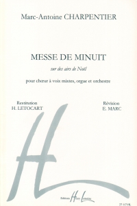 Charpentier Messe De Minuit Chorus Score Sheet Music Songbook