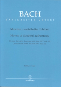 Bach Jauchzet Dem Herrn Alle Welt Bwv Anh 160 (ur Sheet Music Songbook