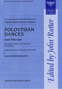 Borodin Polovtsian Dances Rutter Vocal Score Sheet Music Songbook