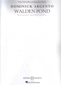 Argento Walden Pond Set Of Parts Sheet Music Songbook