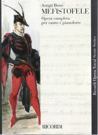 Boito Mefistofele Vocal Score Paperback Sheet Music Songbook