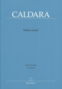 Caldara Stabat Mater Latin Vocal Score Sheet Music Songbook