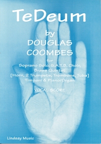 Coombes Te Deum  Vocal Score Sheet Music Songbook