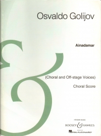 Golijov Ainadamar Choral Score Sheet Music Songbook