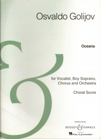 Golijov Oceana Choral Score Sheet Music Songbook