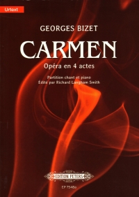Bizet Carmen Fr/eng Vocal Score Sheet Music Songbook