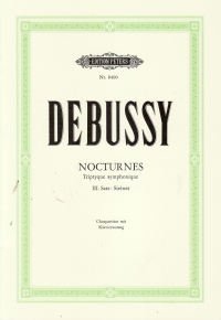 Debussy Sirenes Sa Chorus Vocal Score Sheet Music Songbook