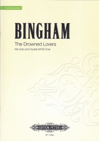 Bingham The Drowned Lovers Mezzo & Double Choir Sheet Music Songbook