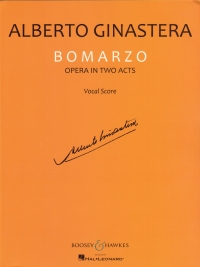 Ginastera Bomarzo Vocal Score Sheet Music Songbook
