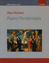Bullard Psalmi Penitentiales Satb & Organ Or Piano Sheet Music Songbook