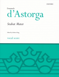 Dastorga Stabat Mater Vocal Score Sheet Music Songbook