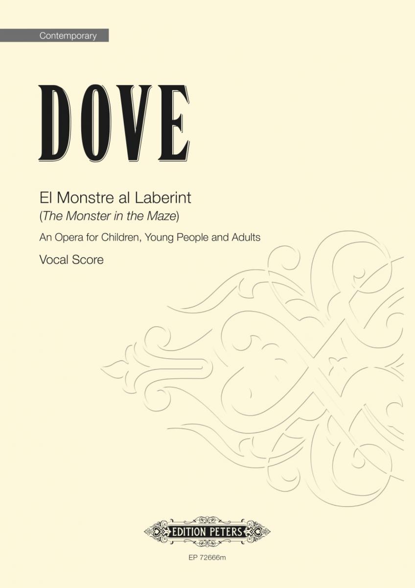 Dove El Monstre Al Laberint Vocal Score Sheet Music Songbook