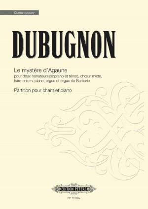 Dubognon Le Mystere Dagaune Soprano & Tenor/satb Sheet Music Songbook