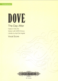 Dove The Day After Opera With Satb Chorus Sheet Music Songbook