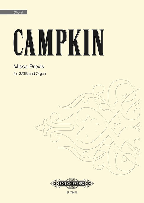 Campkin Missa Brevis Satb & Organ Sheet Music Songbook