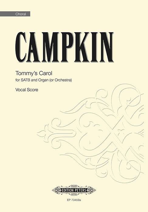 Campkin Tommys Carol Satb & Organ Vocal Score Sheet Music Songbook
