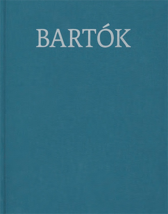Bartok Choral Works Complete Edition 9 Sheet Music Songbook