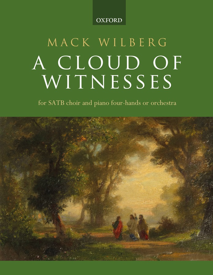 Wilberg A Cloud Of Witnesses Satb Vocal Score Sheet Music Songbook