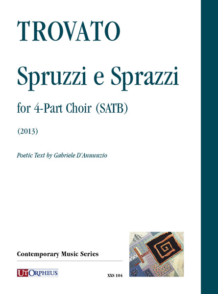 Dannunzio / Trovato Spruzzi E Sprazzi Satb Sheet Music Songbook