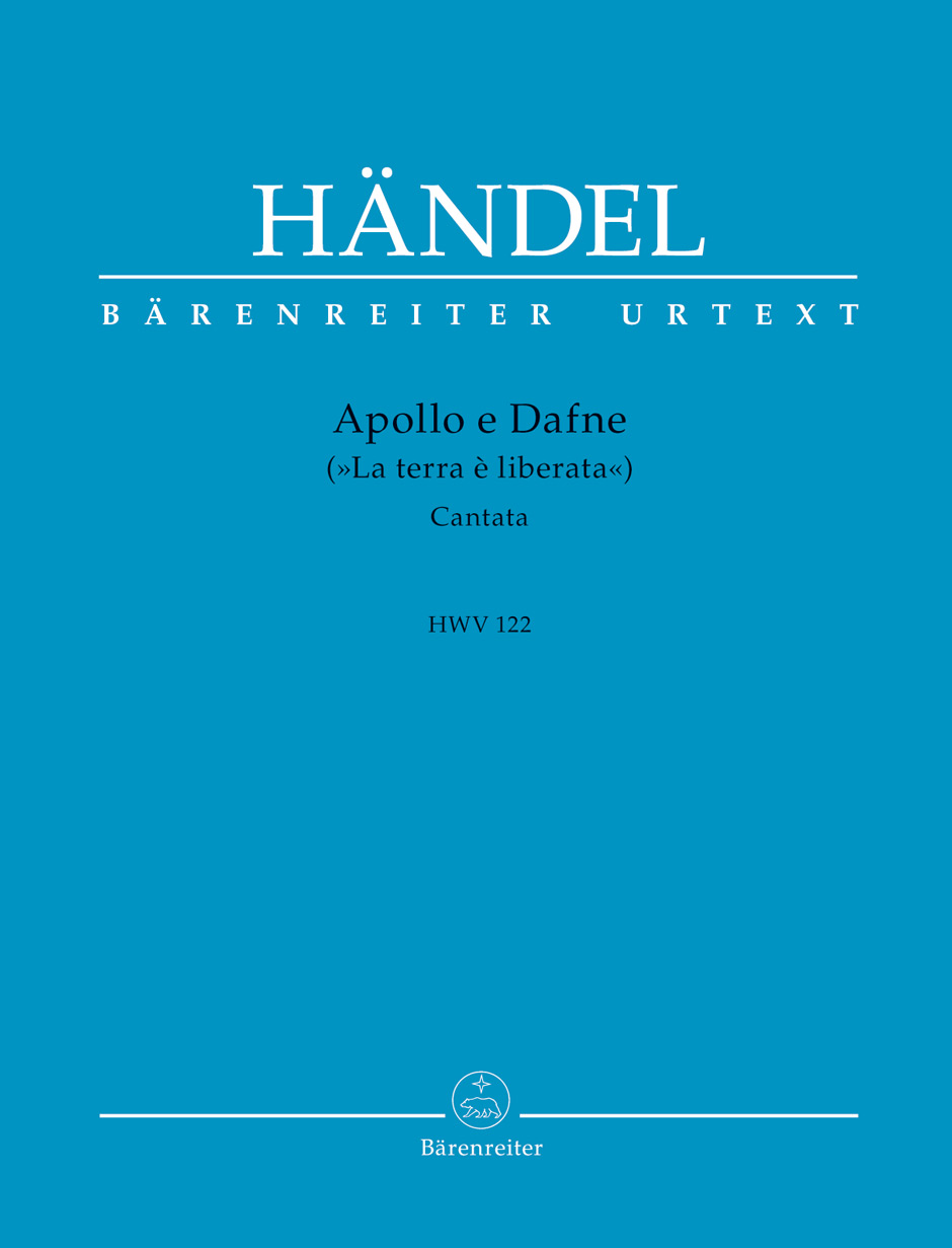Handel Apollo E Dafne Hwv 122 Vocal Score Sheet Music Songbook