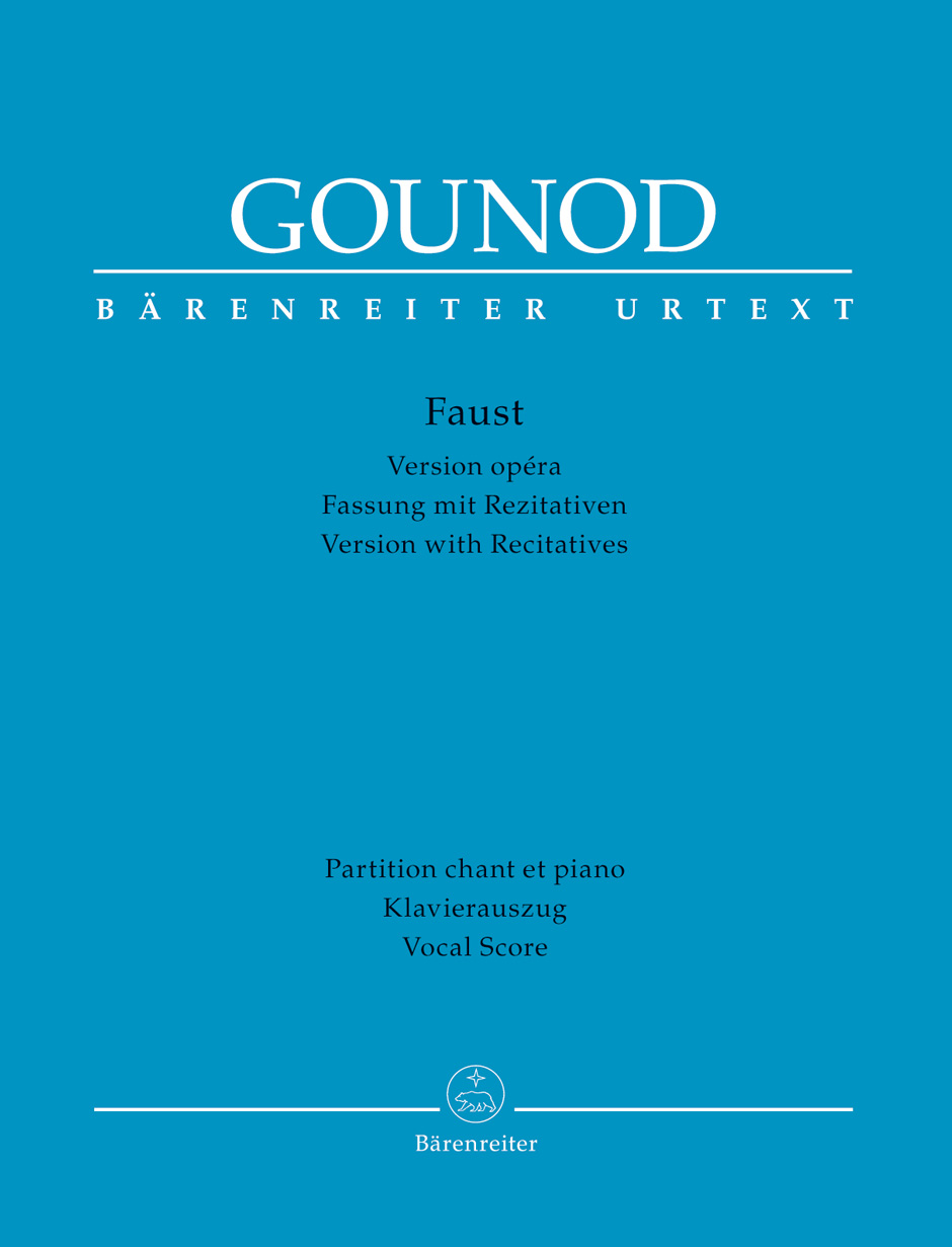 Gounod Faust Opera Vocal Score Sheet Music Songbook