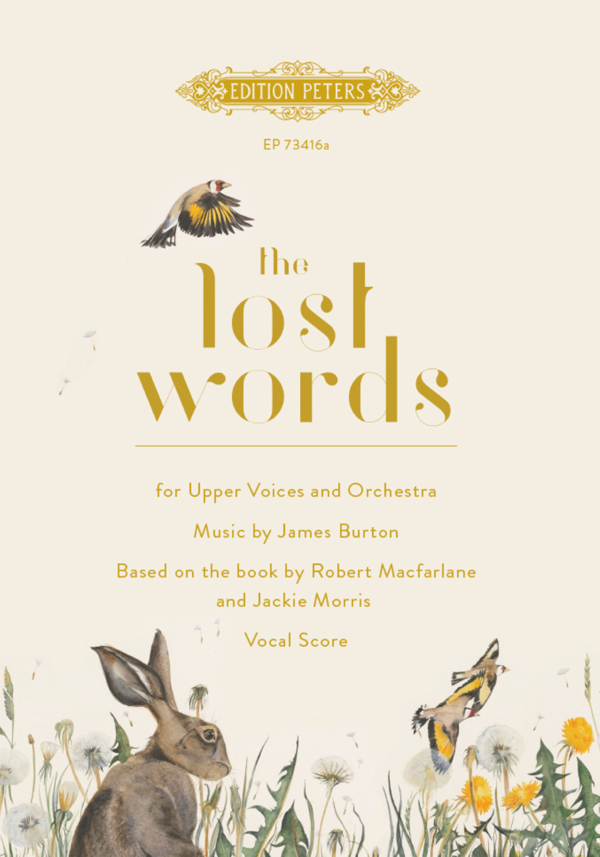 Burton The Lost Words Upper Voices & Orchestra Vsc Sheet Music Songbook