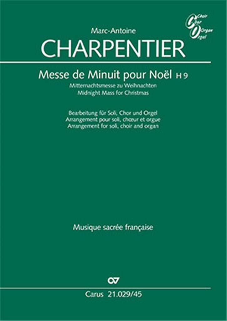 Charpentier Messe De Minuit Pour Noel Vocal Score Sheet Music Songbook