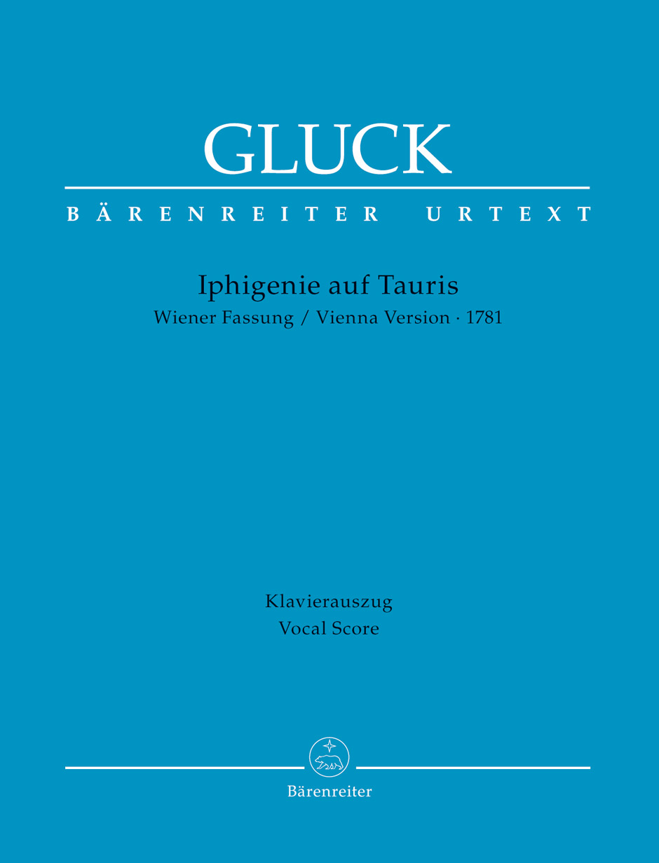 Gluck Iphigenie Auf Tauris Revised Vocal Score Sheet Music Songbook
