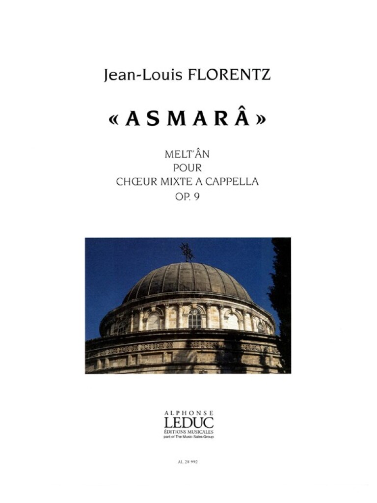 Florentz Asmara Vocal Score Sheet Music Songbook