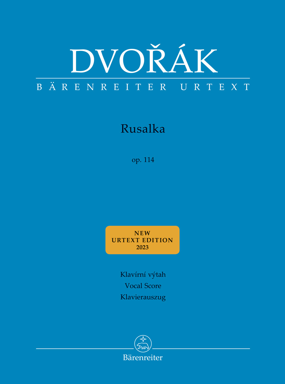 Dvorak Rusalka Op114 Vocal Score Sheet Music Songbook