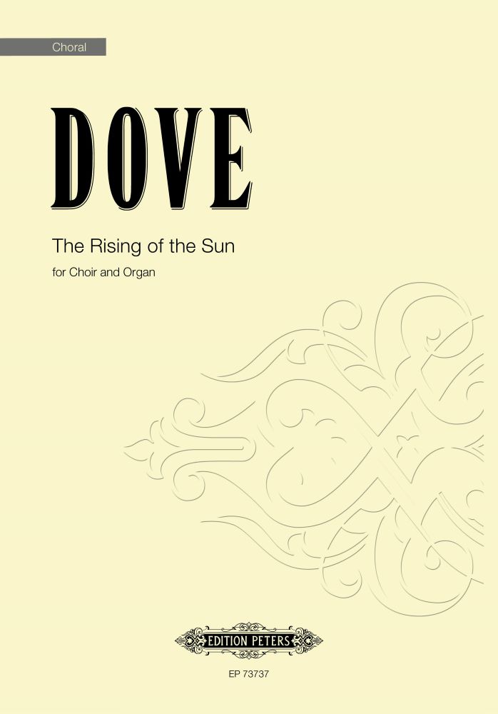 Dove The Rising Of The Sun Choir & Organ Sheet Music Songbook