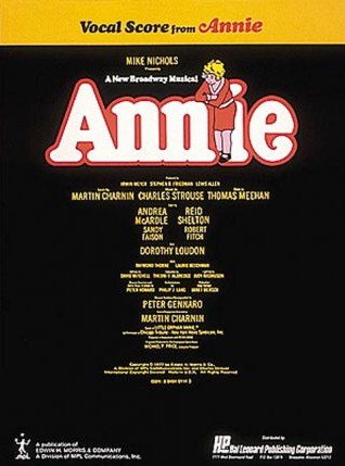 Annie Vocal Score Complete 59.99 Sheet Music Songbook