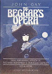 Beggars Opera Gay Vocal Score Sheet Music Songbook