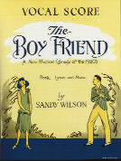 Boy Friend Wilson Vocal Score Sheet Music Songbook