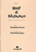 Half A Sixpence Libretto Sheet Music Songbook
