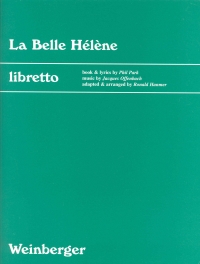 La Belle Helene Park/hanmer Libretto Sheet Music Songbook