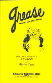 Grease Casey/jacobs Libretto Sheet Music Songbook