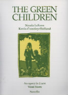 Green Children Opera In 2 Acts Lefanu/crossley Sheet Music Songbook