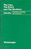 Lion The Witch & The Wardrobe Kutchmy Libretto Sheet Music Songbook