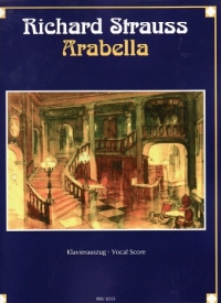 Strauss R Arabella German Vocal Score Sheet Music Songbook