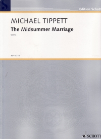 Tippett Midsummer Marriage Vocal Score Sheet Music Songbook