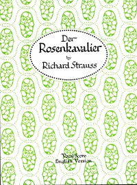 Strauss R Der Rosenkavalier Vocal Score Eng/ger Sheet Music Songbook