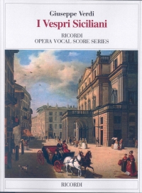 Verdi I Vespri Siciliani Italian Vocal Score Sheet Music Songbook