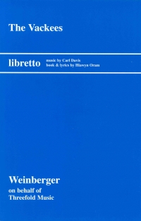 Vackees Davis Libretto Sheet Music Songbook
