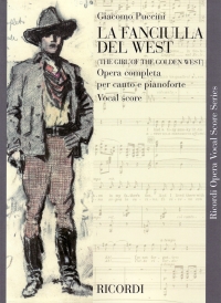 Puccini La Fanciulla Del West Eng/ita Vocal Score Sheet Music Songbook