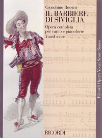 Rossini Barber Of Seville It/e Vocal Score Paper Sheet Music Songbook