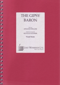 Strauss J Gipsy Baron Vocal Score (german/english) Sheet Music Songbook