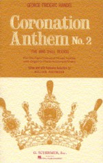 Handel Coronation Anthem No 2 (king Shall) Sheet Music Songbook