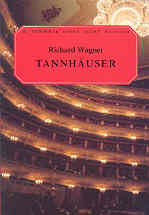 Wagner Tannhauser Vocal Score Eng/ger Sheet Music Songbook