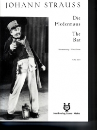 Strauss J Die Fledermaus Vocal Score (cranz) Sheet Music Songbook